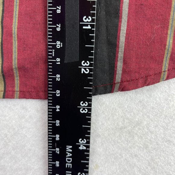 Vintage AUTHENTIC WESTERN YOUNGBLOODS Women 2X Red Blue Multi Striped Shirt Lot - Picture 12 of 15